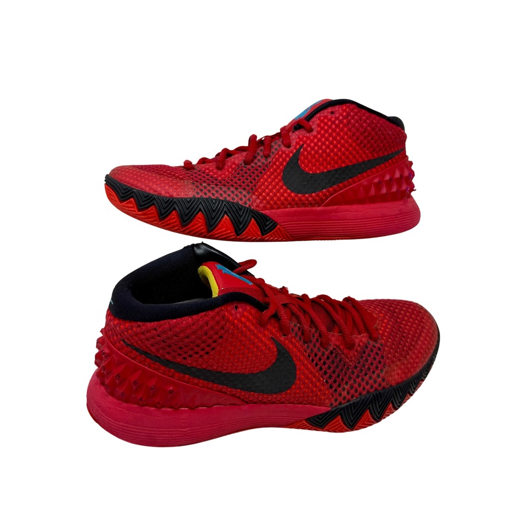 Nike Kyrie 1 Deceptive Red Men's Sz 7.5 Basketball Shoes 705277-606 Red Black - Picture 2 of 16